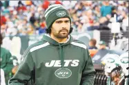  ?? Jim McIsaac / Getty Images ?? Former Jets QB Mark Sanchez has joined ESPN as a college football analyst.