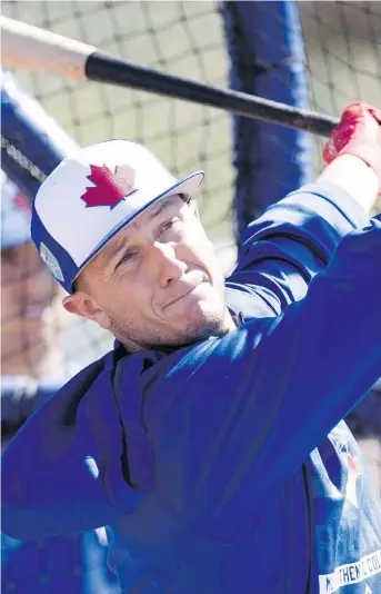  ?? FRANK GUNN/THE CANADIAN PRESS ?? Toronto Blue Jays shortstop Troy Tulowitzki, who confirmed he will miss the entire season after surgery, said he’s optimistic about making a healthy return and playing shortstop in 2019.