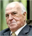  ??  ?? Helmut Kohl