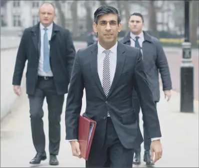  ?? PICTURE: STEFAN ROUSSEAU/PA ?? MISFIRING: Rishi Sunak’s freeports will not be a magic bullet to transform British economy warns a new report.