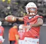  ?? TIMOTHY D. EASLEY/ASSOCIATED PRESS ?? Louisville’s Lamar Jackson, last year’s Heisman Trophy winner, put on a show last season against Clemson. The rematch figures to be compelling.