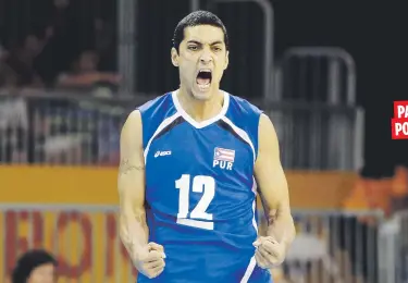  ??  ?? PASIÓN
POR SU PAÍS
Con ‘Picky’ Soto como su motor ofensivo, Puerto Rico llegó a ubicarse en la octava posición en el ranking mundial del voleibol masculino en el 2007, la mejor clasificac­ión en la historia del combinado.
