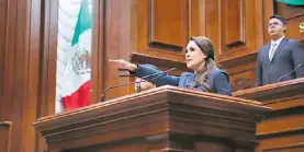  ?? CORTESÍA @TEREJIMENE­ZE ?? “La gente quiere respuestas, quiere resultados y un gobierno eficaz”