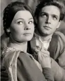  ?? Photograph: Daily Mail/Rex Features ?? Judi Dench with John Stride in Romeo and Juliet at the Old Vic.