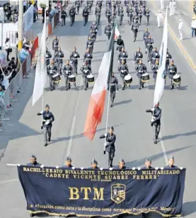  ?? JULIO C. MARTÍNEZ / ARCHIVO ?? El desfile cívico-militar se pospondrá hasta el siguiente año