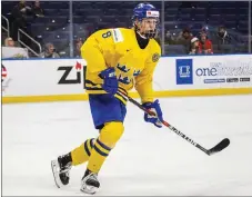  ?? AP PHOTO ?? Swedish defenceman Rasmus Dahlin is the consensus choice to be picked first in the June NHL draft.