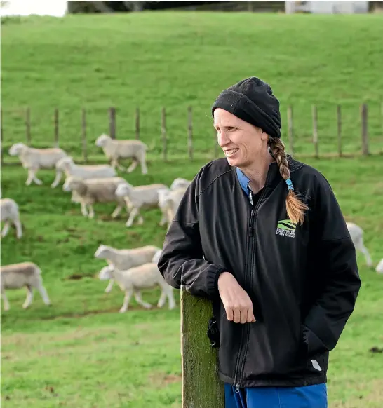  ?? TOM LEE/STUFF ?? Jacqui Hahn is the first female president of Waikato Federated Farmers.