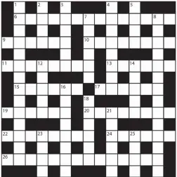  ?? PRIZES of £20 will be awarded to the senders of the first three correct solutions checked. Solutions to: Daily Mail Prize Crossword No. 15,755, PO BOX 3451, Norwich, NR7 7NR. Entries may be submitted by second-class post. Envelopes must be postmarked no l ??