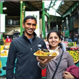  ?? (Rick Steves Europe/Dominic Arizona Bonucelli) ?? Borough Market, one of London’s numerous food halls and markets, can be a thrifty dining spot.