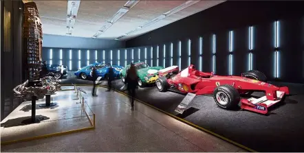  ?? — LUKE HAYES ?? Among the exhibition­s that have been held in the new space is Ferrari: Under The Skin that lauded the brand’s 70th anniversar­y and the man behind it, Enzo Ferrari.