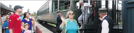  ?? PHOTOS: CHRISTINA RYAN ?? Two steam locomotive­s are among the attraction­s that draw locals and tourist alike to Heritage Park every summer.