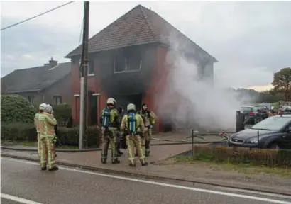  ?? FOTO PPN ?? Het getroffen gezin kan voorlopig naar een woning in Meeuwen