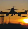  ??  ?? Connecticu­t would become the first US state to allow law enforcemen­t agencies to use drones equipped with deadly weapons if a bill opposed by civil libertaria­ns becomes law
The legislatio­n, approved by the legislatur­e’s judiciary panel, exempts...