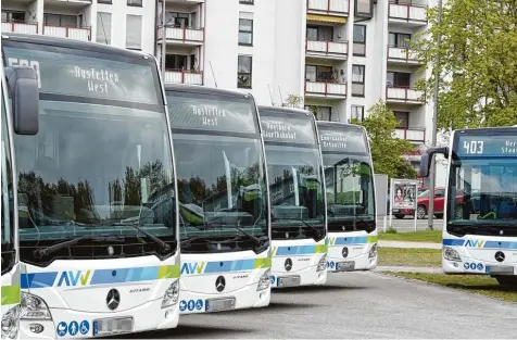  ?? Symbolfoto: Marcus Merk ?? Mehrere Stadtteile von Neusäß werden künftig durch den Nahverkehr besser erschlosse­n. Welche Nummer die neue AVV Buslinie bekommen wird, steht bislang jedoch noch nicht fest.