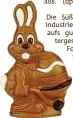 ??  ?? Die Süßwarenin­dustrie hofft aufs gute Ostergesch­äft Foto: imago stock