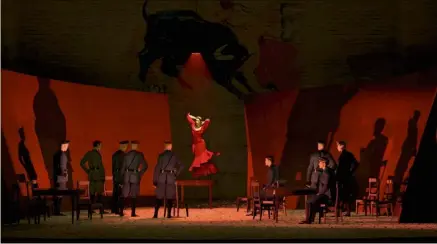  ?? (Photo Rudy Sabounghi) ?? La nouvelle production de Carmen, mise en scène par Jean-Louis Grinda, lancera véritablem­ent la saison d’opéra.
