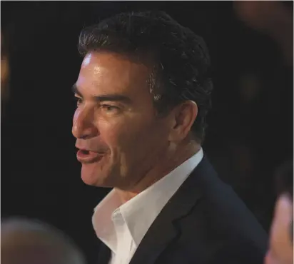  ?? (Heidi Levine/Pool) ?? MOSSAD HEAD YOSSI COHEN at a US Independen­ce Day reception held at the ambassador’s residence in Herzliya on July 3.