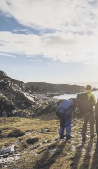  ??  ?? 0 Annan Academy pupils on an Outward Bound residentia­l course by Loch Eil, where the residentia­l experience is about working together and learning to lead and resolving conflict