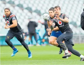  ?? Photo / Photosport ?? Warriors hooker Wayde Egan at training in Gosford.