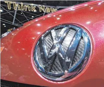  ?? FOTO: DPA ?? Das neue Denken: Ein Volkswagen bei der US-Automesse in Detroit.