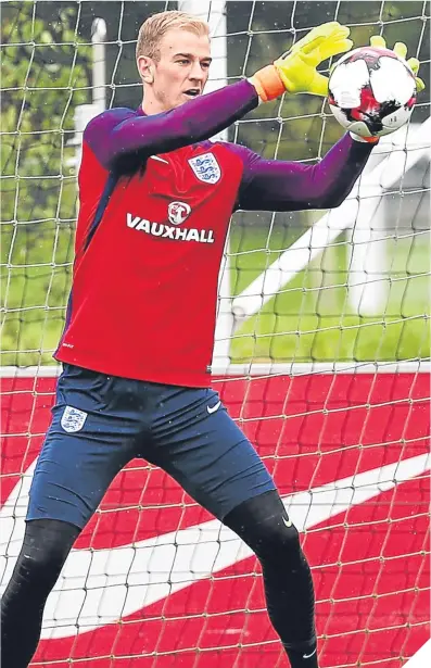  ??  ?? ■ Joe Hart is keen to make the most of his year in Italy.