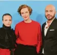  ?? Foto: Stephan Wallocha, epd ?? Die Neuen beim „Tatort“: (von links) Jasna Fritzi Bauer, Luise Wolfram und Dar Salim.