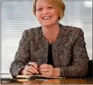  ??  ?? NEW ROLE: Alison Rose took over as chief executive of RBS on Friday