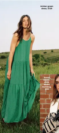  ??  ?? Amber green dress, €129