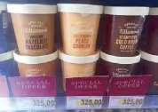  ??  ?? Tillamook (Special Batch) artisan ice cream is available at Marketplac­e.