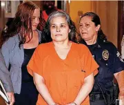  ?? [PHOTO BY PAUL HELLSTERN, THE OKLAHOMAN] ?? Murder defendant Juanita Gomez appears in court Friday for her preliminar­y hearing.