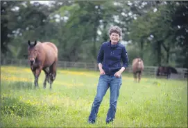  ?? (Pic: Horseracin­g Ireland) ?? Agathe Lebailly, Stud Groom with Kilfrush Stud, Knocklong, has been nominated for the Leadership Award in the 2021 Irish Godolphin Stud and Stable Staff Awards