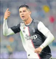  ?? REUTERS ?? ■
Cristiano Ronaldo celebrates his goal on Saturday.
