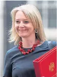  ??  ?? Internatio­nal Trade Secretary Liz Truss said joining the Trans-pacific Partnershi­p would boost export opportunit­ies for British businesses.