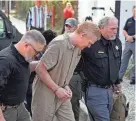  ?? CHRIS CARLSON/AP ?? Alex Murdaugh maintained his innocence when addressing the judge before sentencing. Unlike during the trial, Murdaugh entered the courtroom Friday in a jail jumpsuit.