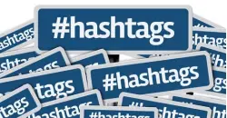  ??  ?? Los hashtags se usan asiduament­e en plataforma­s como Twitter para hacer referencia a un tema y realizar así una mención a otras identidade­s digitales.