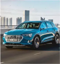  ?? FOTO: NTB SCANPIX ?? SENTRAL: Audi e-tron blir en svaert viktig bil for Audi i Norge. Den er straks leveringsk­lar.