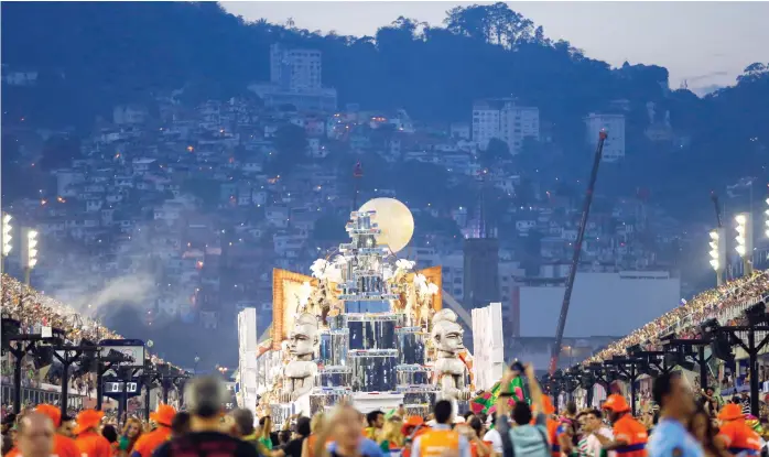  ??  ?? Rio’s carnival is a must-see for foreign visitors, especially for first-timers arriving from the Middle East.