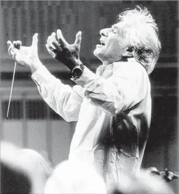  ?? Paul de Heuck Leonard Bernstein Office ?? LEONARD BERNSTEIN made powerful statements about Vietnam with his “Mass” and Concert for Peace.