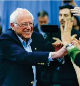  ??  ?? Il senatore
Il candidato democratic­o Bernie Sanders