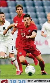  ??  ?? Robert Lewandowsk­i (l.) und Erling Haaland begegnen sich erstmals. Ziehen die Bayern in Dortmund davon? Der «German Clasico» auf 20min.ch