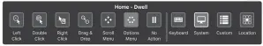  ??  ?? BELOW
Dwell Control option selector panel.