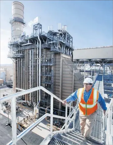  ?? Rich Pedroncell­i Associated Press ?? COLUSA GENERATING STATION opened in 2010 in Maxwell, Calif., just 40 miles from Sutter Energy Center. The plant has operated at well below its generating capacity — just 47% in its first five years.