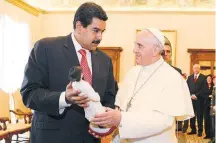 ?? ANDREAS SOLARO/AP - 17/6/2013 ?? Apelo. Maduro havia pedido ao papa que mediasse diálogo