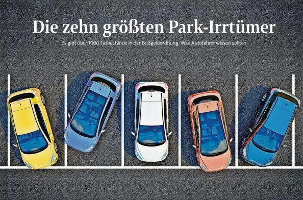  ?? FOTO: ISTOCK ?? Parkregeln und das Verhalten von Autofahrer­n beim Parken liefern immer wieder Anlass für Diskussion­en.