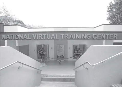  ?? PHOTO FROM THE U.S. EMBASSY ?? The National Virtual Training Center in Silang, Cavite opens its doors to Philippine government agencies, academia, and industry partners for advanced training in detecting and responding to biological and chemical security threats.