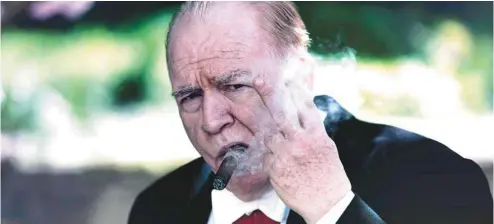  ?? MÉTROPOLE FILMS ?? Brian Cox incarne l’éminent Winston Churchill dans le long métrage de Jonathan Teplitzky, qui ne réussit jamais à générer la moindre tension dramatique.