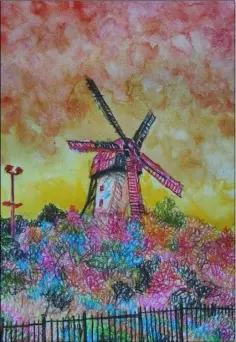  ??  ?? ‘Skerries Windmill’ by Larry Dunne.