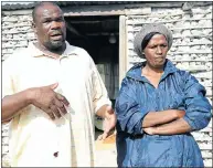  ??  ?? NO APOLOGY: Nsele’s parents, Sibusiso Nsele and Smangele Ndlovu. He says the killer has not even said sorry for his son’s death