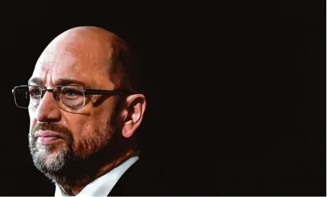  ?? Foto: John MacDougall, afp ?? Wo und – vor allem – wofür steht eigentlich Martin Schulz?