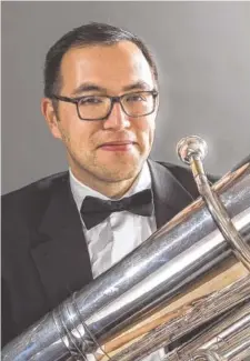  ?? CONTRIBUTE­D PHOTO ?? Neil Konouchi is principal tuba for the Chattanoog­a Symphony & Opera.